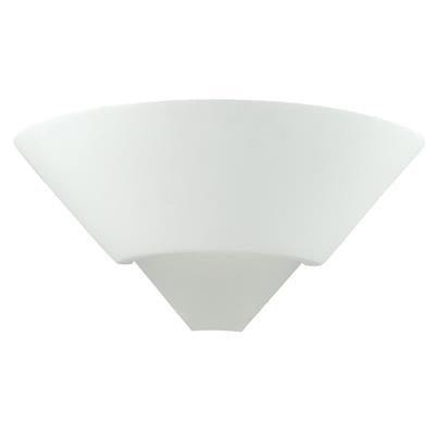 BF-7908 CERAMIC FROSTED GLASS WALL LIGHT - RAW / E27