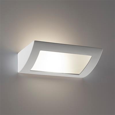 Domus BF-8232 Ceramic Frosted Glass 30cm Wall Light