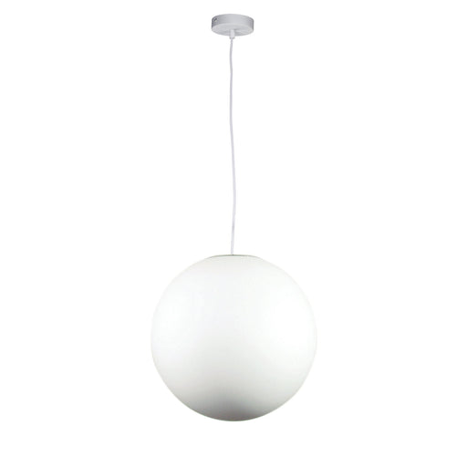 Oriel Lighting PHASE 40 White Acrylic Sphere Pendant