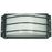 Oriel Lighting DECK BULKHEAD GUARD Black Curved Front IP54 Outdoor