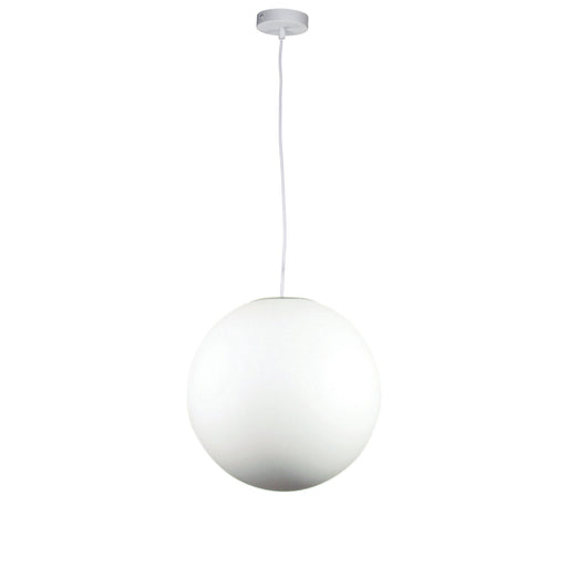Oriel Lighting PHASE 30 White Acrylic Sphere Pendant