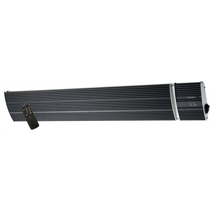 Ventair Heatwave Pro 3200w Radiant Strip Heater with Remote Control Black
