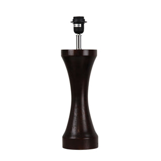 Oriel Lighting KETU 400 BASE Wenge Timber only E27