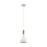 Eglo Lighting SABINAR pendant light metal shade with timber IP20