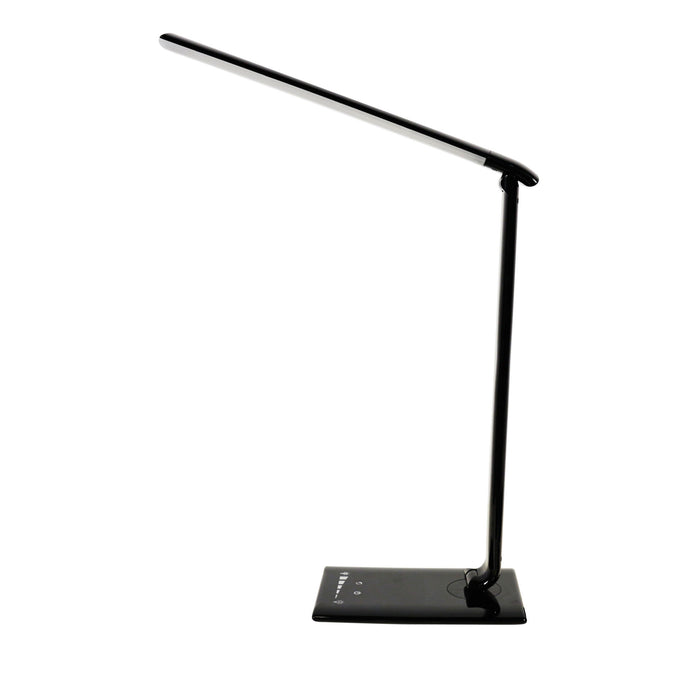 Oriel Lighting LUKE TOUCH Touch Dimming LED Lamp with USB Port