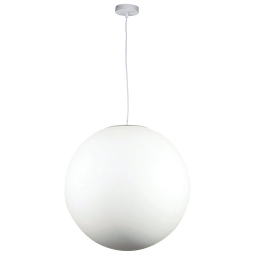 Oriel Lighting PHASE 50 White Acrylic Sphere Pendant