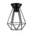 Eglo Lighting Tarbes DIY 60W E27 Black Small Ceiling Light