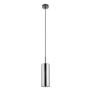 Eglo Lighting Selvino 15W E27 Black Transparent Pendant Light