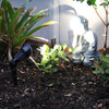 Oriel Lighting THAX SPIKE Black 12v MR16 DIY Hooded Garden Spike