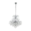 Eglo Lighting FENOULLET pendant light crystals and chrome highlights Chrome