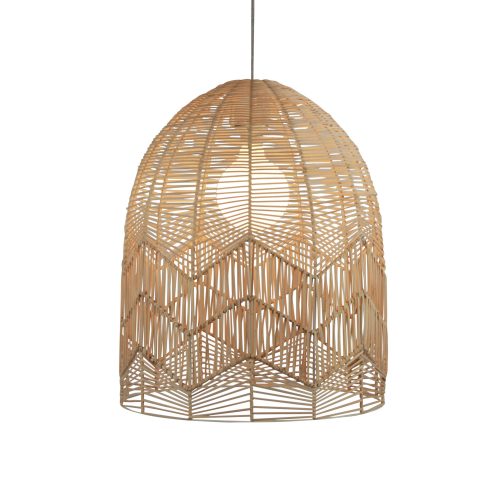 Oriel Lighting TANAH PENDANT SHADE Natural Rattan Cane Shade Only