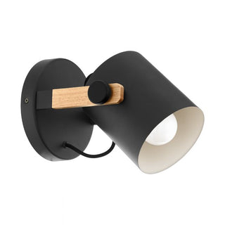 Eglo Lighting Hornwood 28W E27 Black/Light Wood