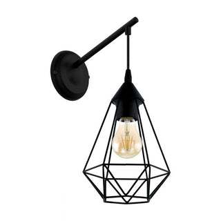 Eglo Lighting Tarbes 60W E27 Black