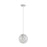 Domus BUBBLE-200 Clear Ball 1XE27 Pendant Available in Different Colours