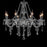Maria Teresa 8 Light Crystal Chandelier Pendants by VM Lighting - CHROME