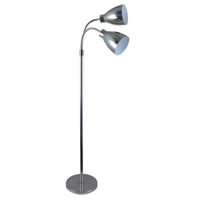 Oriel Lighting RETRO Twin Flexible Neck Lamp