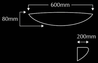 Domus BF-7578 Ceramic Wall Light
