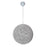 Hemp Ball 40cm Ball Pendant by VM Lighting - WHITE