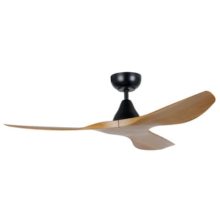 Eglo SURF 48" DC Ceiling Fan Teak/Black