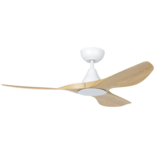 Eglo SURF 48" DC Ceiling Fan and Light White/Oak