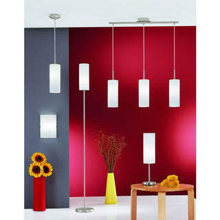 Eglo Lighting Troy 3 60W E27 Satin Nickel