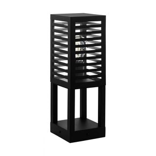 Eglo Lighting Alamonte 3 Bollard 60W E27 Black Bollard Light - Small