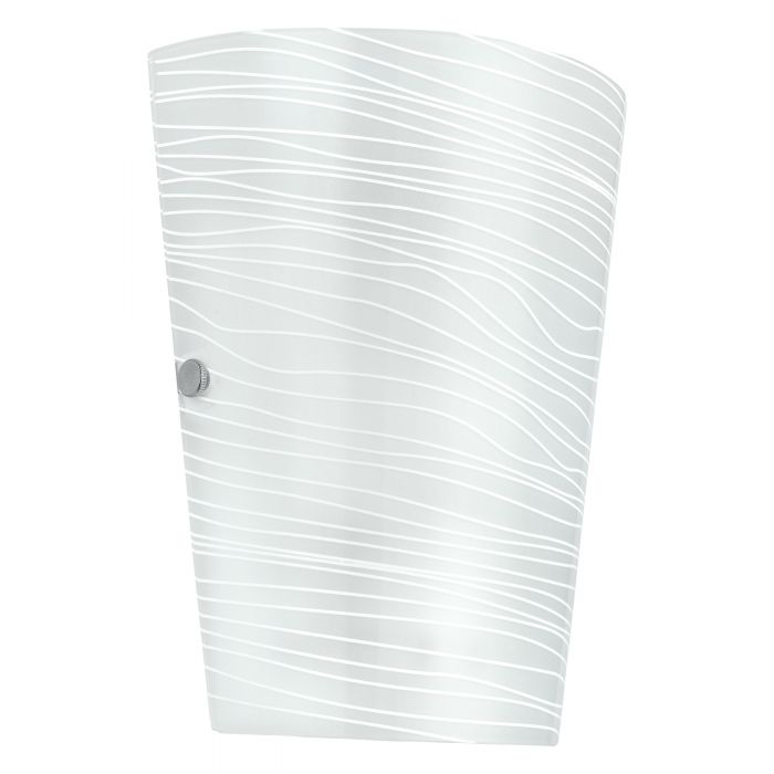 Eglo Lighting Caprice 60W E27 Frost with Decor