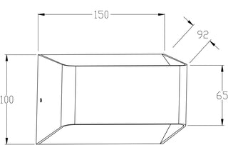 SAl Lounge III S9327 10W IP54 LED Wall Light