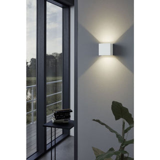 Eglo Lighting Calpino Exterior Wall Light 2X2.3W Led 3000K White