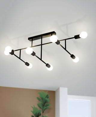 Eglo Lighting Belsiana 8X40W E27 Ceiling Light