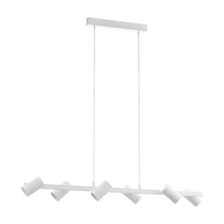 Eglo Lighting Gatuela 6X25W E14 White Pendant Light