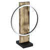 Eglo Lighting Boyal 12W 3000K Black/Rustic Wood Table Lamp