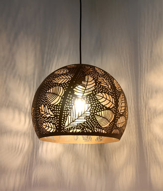 CLA BOTANICA Embossed Dome Shape Pendant Lights