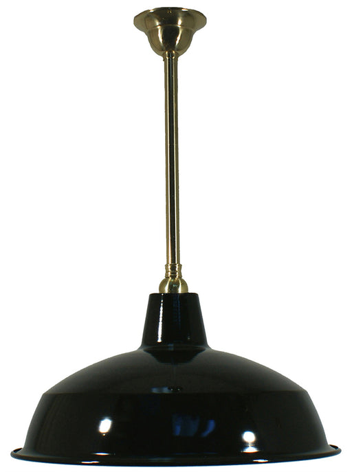 Lighting Inspiration Warehouse 420mm Rod Pendant 3/4'' Half Meter Brass