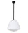 CLA CIOTOLA Interior Tipped Dome Frosted Glass Pendant Lights