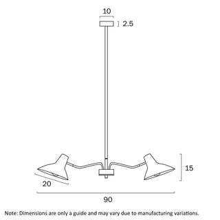 Telbix Farbon 6 Lights Pendant