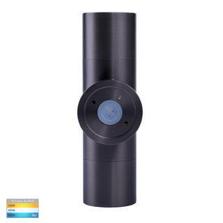 Havit HV1075T HV1077T Tivah Solid Brass Graphite Coloured TRI Colour Up & Down Wall Pillar Lights