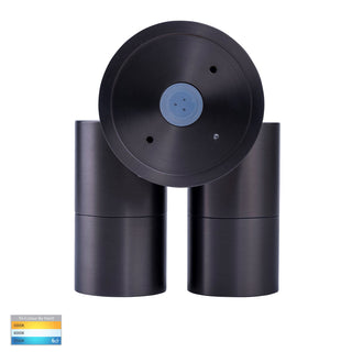 Havit HV1375T-HV1377T Tivah Solid Brass Graphite Coloured TRI Colour Double Adjustable Wall Pillar Lights