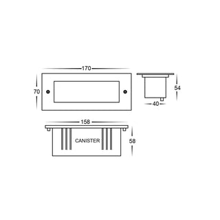 Havit HV3005T 12V BATA 6w LED Brick Light