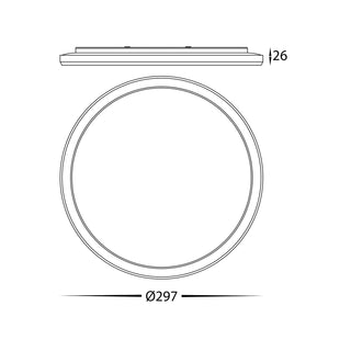 Havit Slim White LED Oyster Light