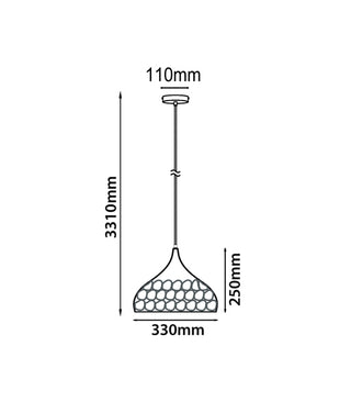 CLA Koper Copper Plated Pendant lights