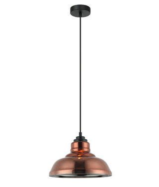 CLA Lamina Copper Coloured Glass Pendant Lights