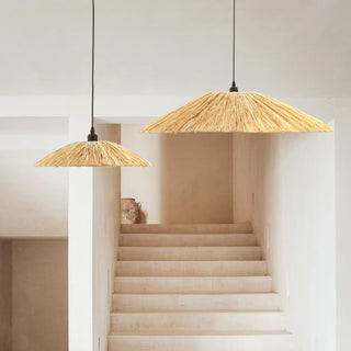 Lexi Lucia Raffia Pendant Light