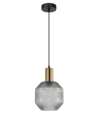CLA MARACA Glass Jar With Quadrilateral Segment Pendant Lights