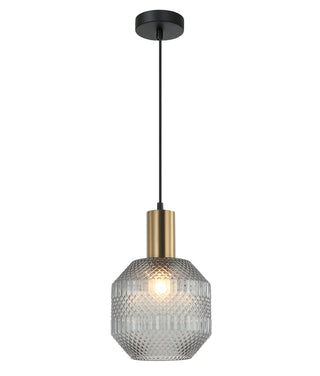 CLA MARACA Glass Jar With Quadrilateral Segment Pendant Lights