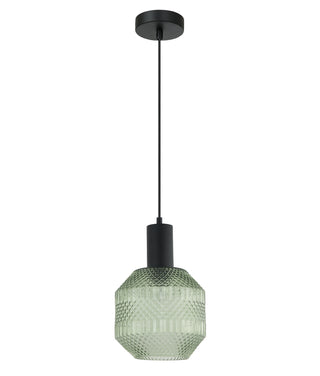 CLA MARACA Glass Jar With Quadrilateral Segment Pendant Lights