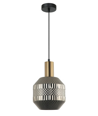 CLA MARACA Glass Jar With Quadrilateral Segment Pendant Lights