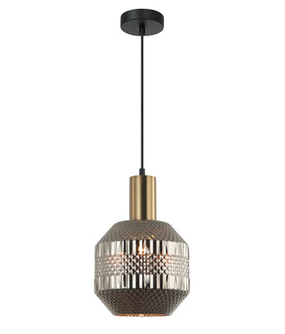 CLA MARACA Glass Jar With Quadrilateral Segment Pendant Lights