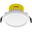 Mercator Zeke 9W Premium LED TRI-Colour Flush Lens Downlight