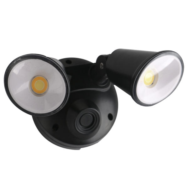 Martec Defender 20W Tricolour LED Security Light Double, sensor option available